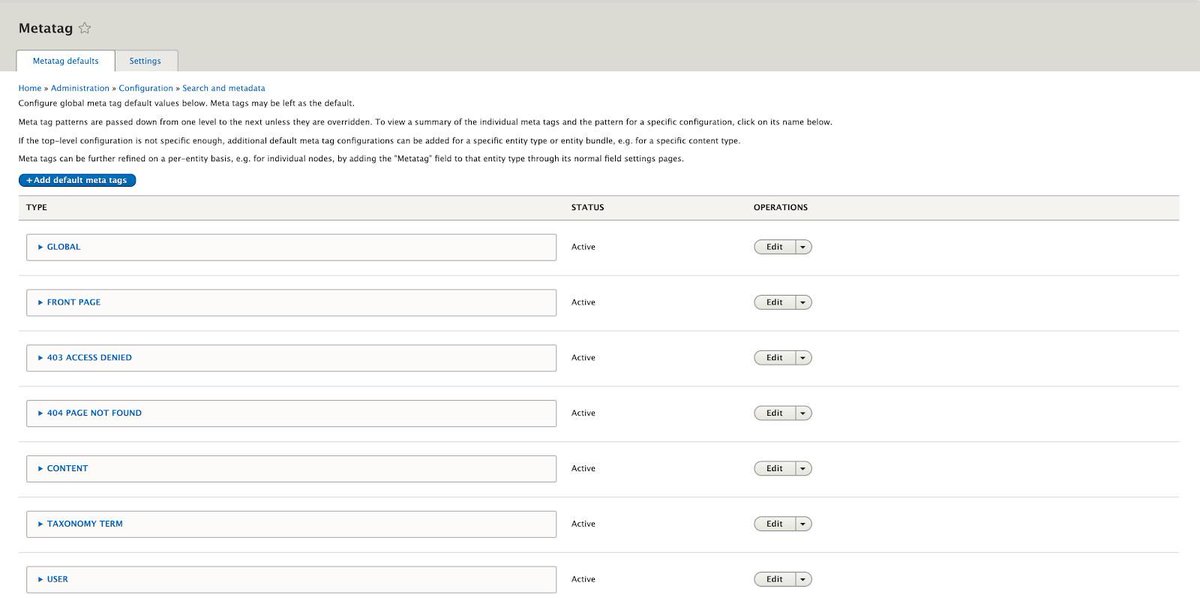 specbee's tweet image. Configuring the Drupal 8 Metatag Module
The Drupal 8 Metatag module offers some fine features that enable site builders to dynamically create meta tags (site information snippets) without any coding...
buff.ly/2uieftg
#metatag #drupal8 #metatagmodule #drupalmodule