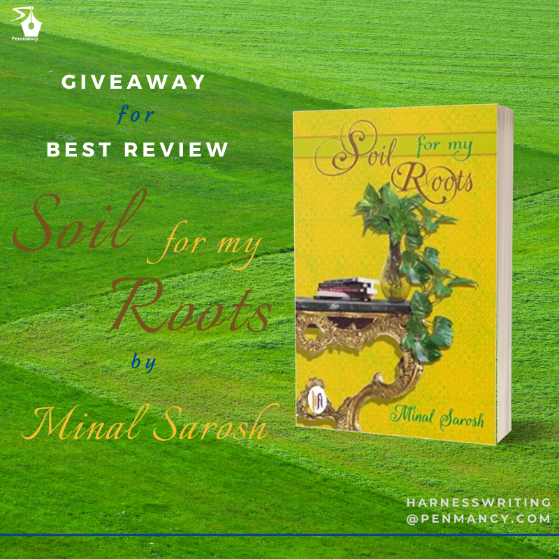 penmancy's tweet photo. This wonderful book is still up for grabs for January 2020. Here is Soil for my Roots by @MinalSarosh
Join us at FB/Write.Read.Support. and leave your comments/reviews on #PenMuse15, #QuinTale15, #MakeYourTime.
Shine on⨠https://t.co/AUIRZgVf9Q