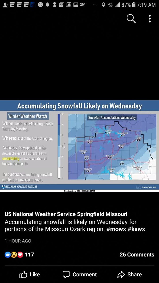 #WinterStormKade

I included Tuesday Morning's discussion although this post was written Monday Night. 

The area is currently under a Winter Storm Watch.