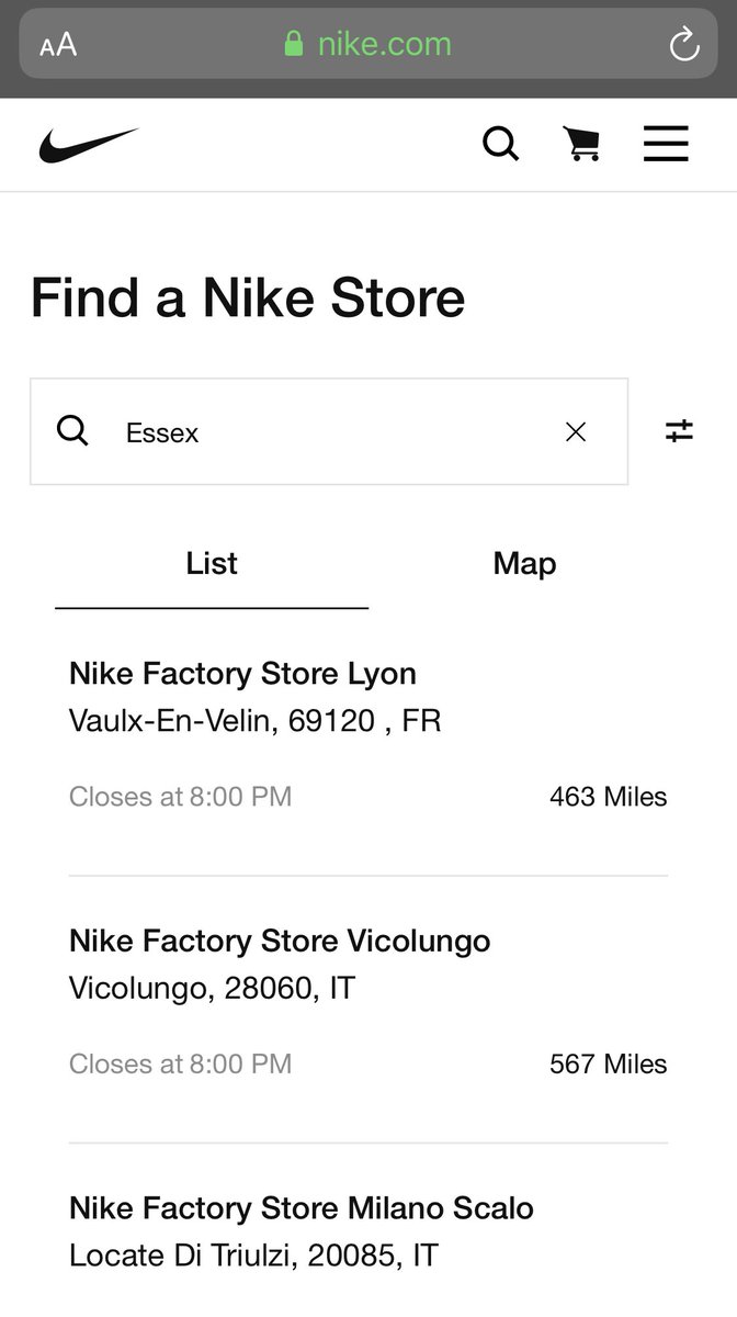 Nike Twitter: "@StuartBuckley Hey -- check out our locator to find the nearest store participating in Reuse-A-Shoe! https://t.co/6zfDwEFeLe" / Twitter