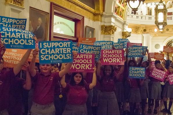 143KRising's tweet photo. Fund the charter schools that provide us better options, @GovernorTomWolf, instead of giving more money to school districts that continue to mismanage their funds. Don’t force Pennsylvania’s children to go back to failing school districts. #PABudget address. https://t.co/dVClS9uZS9