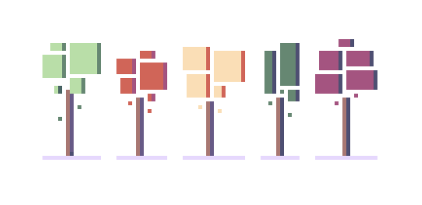 GucioDevs's tweet photo. SQUARE TREES
Here's some more #pixelart doodles from my phone. https://t.co/39ZebBQlGu