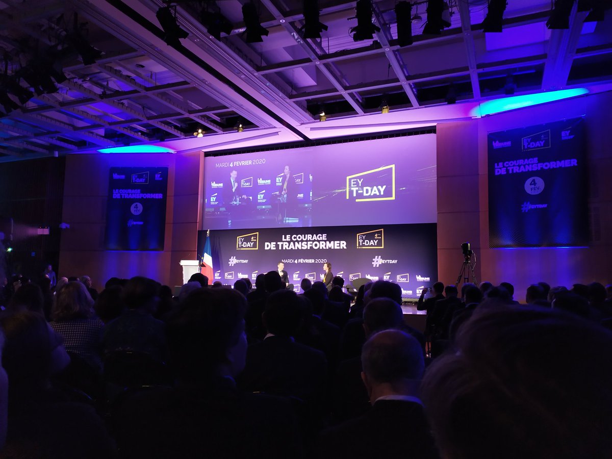 Les entreprises forment aujourd'hui la première ligne de la transformation de nos sociétés !

Face à la croissance exponentielle de la masse d'informations, nous devons déceler les directions prioritaires et avoir le courage de transformer !

#EYTDAY #WeAreJE