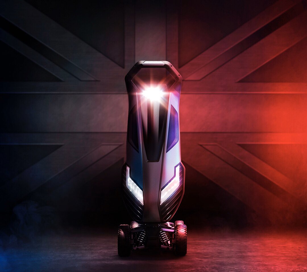 Challenges are an opportunity to invent 🇬🇧 

Dragonfly is designed and engineered by award-winning British engineers, revolutionising the concept of personal electric transport - <a href="/DCA_Design/">DCA Design</a> and <a href="/Ratio_Design/">Ratio Design</a> 

#FlyYourOwnPath #Hyperscooter