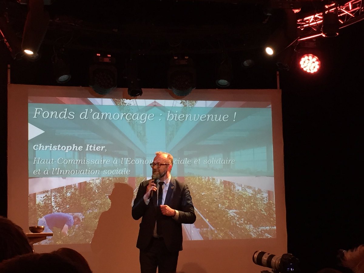 Lancement du fond d’amorçage #innovation #sociale de <a href="/franceactive/">France Active</a> <a href="/franceactivecvl/">FRANCE ACTIVE CENTRE VAL DE LOIRE</a> <a href="/ItierCh/">Christophe Itier</a> 
Un bel outil au service du changement d’échelle de nos entreprises solidaires ! <a href="/sNerault_urscop/">Sébastien NERAULT</a>