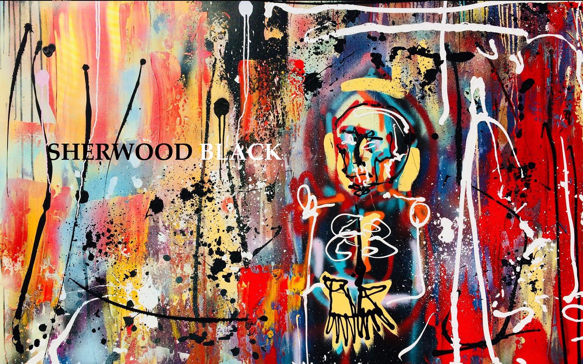 SHERWOOD BLACK #sherwoodblack #sherwoodblackart #sherwoodblackstudios #art #artist #abstractart #abstractbackground #abstractartist #streetart #paintings #streetartist #painter #painting #Abstract #twitch #twitter #supportlocal