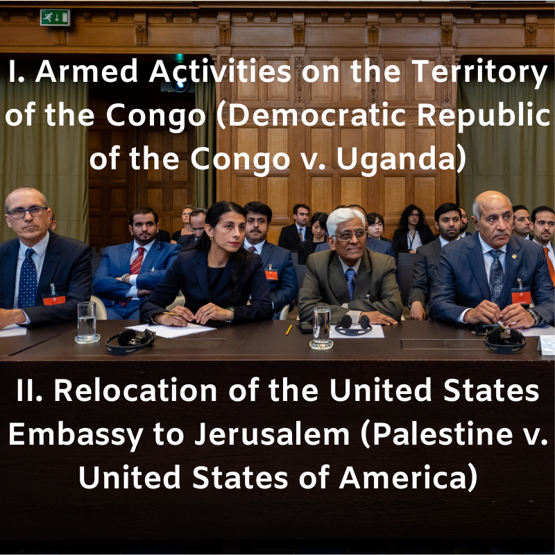 WASMUNofficial's tweet photo. Join your fellow delegates on the #ICJ at #WASMUN2020 to discuss and rule on Palestine v. United States of America and DRC v. Uganda! Spots remain open on the ICJ, but register fast at this link: https://t.co/QjD1WppOcq https://t.co/jTmifKhdHZ