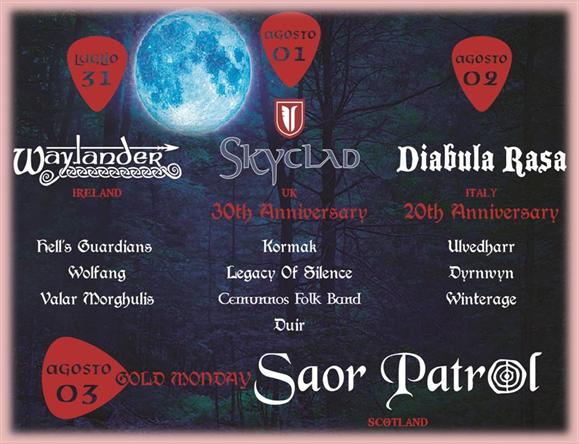 Metalitalia's tweet photo. MALPAGA FOLK &amp; METAL FEST 2020: le band della prossima edizione #DIABULARASA #HELLSGUARDIAN #KORMAK #SKYCLAD #ULVEDHARR #WAYLANDER - https://t.co/Huc4kgDDX8 https://t.co/PblJyWypU0