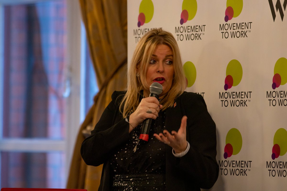 “Having that one opportunity can really have a huge impact for a person for the rest of their lives” <a href="/mimsdavies/">Mims Davies MP</a> does a great job to set the scene ahead of our roundtable discussions #YoungPeopleWork #MtWCelebrates