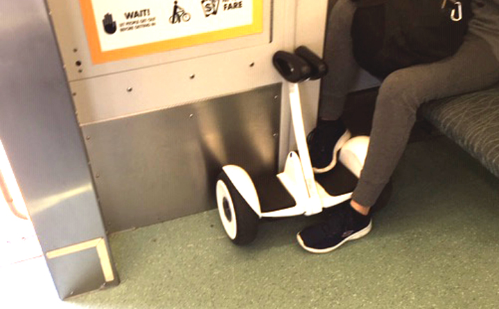 Fascinating to see all the cool ways #SunRail riders are handling the #finalmile to and from their train station.