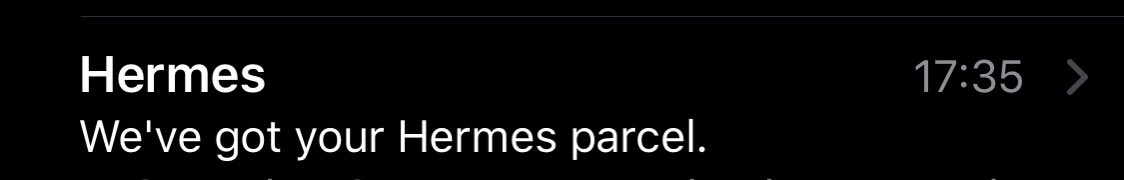I always read these email subjects like they’ve taken my parcel hostage 😆