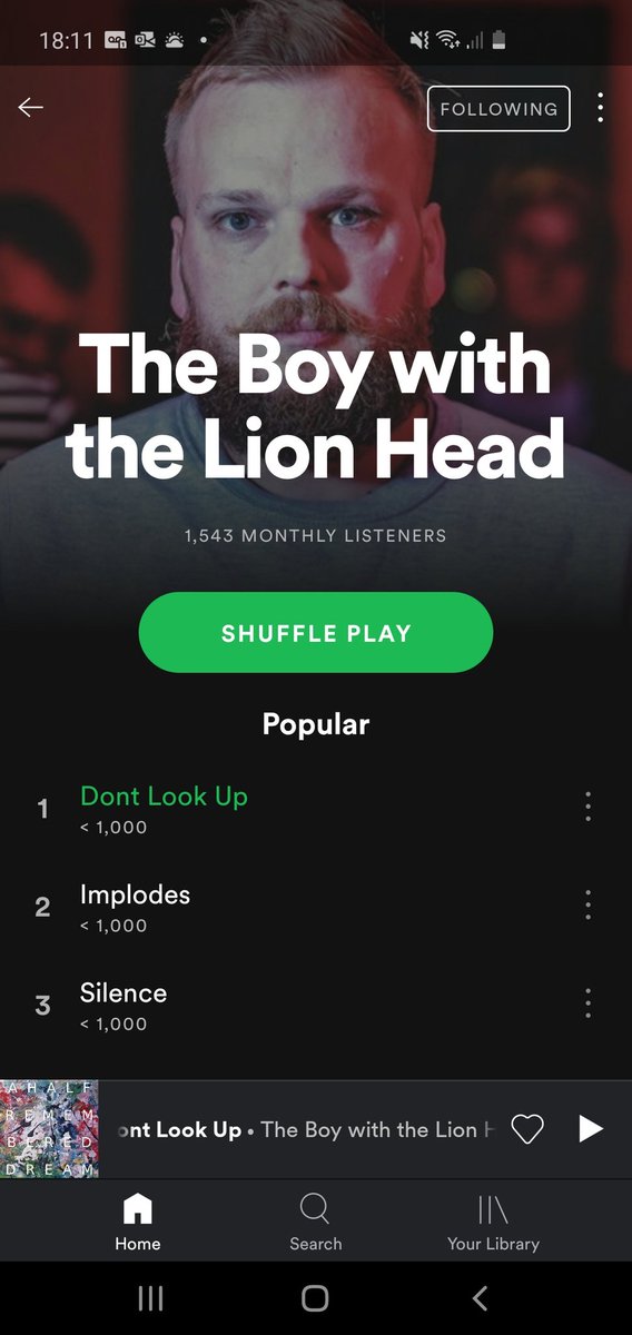 Give us a follow on spotify and a wee listen..
