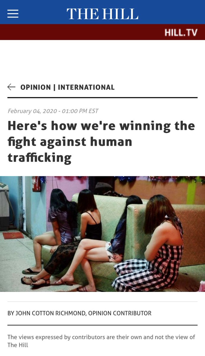 TIPOfficeState's tweet image. “It is time for us to prioritize freedom. The world does not need people to explain why things are hard; instead, the world is desperate for people to do hard things. We must put #FreedomFirst!”-Amb. John Cotton Richmond bit.ly/2SjaBXT #EndTrafficking