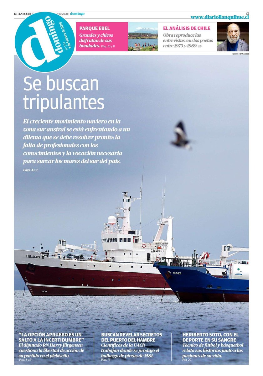 ONGCanales's tweet photo. 🚢La industria naviera necesita formar más y mejores técnicos. En reportaje de @ellanquihue E, #ARMASUR destaca el trabajo que realiza junto a nosotros en la vinculación con los liceosTP de toda la zona sur austral 🇨🇱 

Invitamos a las empresas a asumir un rol formativo 😎 https://t.co/eSF679TQFP