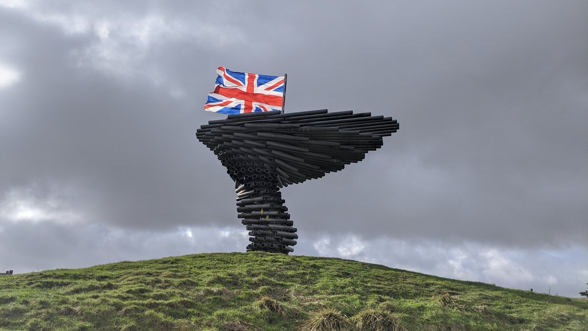TraceJShaw's tweet image. #SingingRingingTree Revisted and today it didn&apos;t fail to make me smile ☺️ the highlight of this 12.13km 🇬🇧 #ramble #unionjack proud to be British