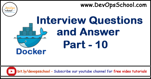 DevOpsSchools's tweet photo. Docker Interview Questions and Answer Part – 10 👨🏼💻👇
https://t.co/LvKNleMaef
#Docker #Interview #DockerInterview #Questions #Answer #DevOps #Tutorials #Cloud #Containers #DevOpsSchool #scmGalaxy https://t.co/NYDmRK9syp