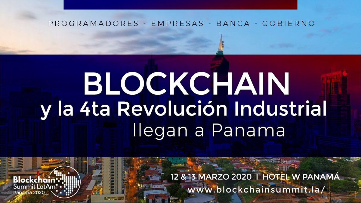 Razones para asistir a Blockchain Summit Latam Panamá 2020 #BSLPAN2020🇵🇦:

1) Conferencias con +50 #speakers internacionales.
2) Workshop gratuito para #programadores.
3) La aplicación empresarial #blockchain es una realidad.

Entradas en blockchainsummit.la

#panama