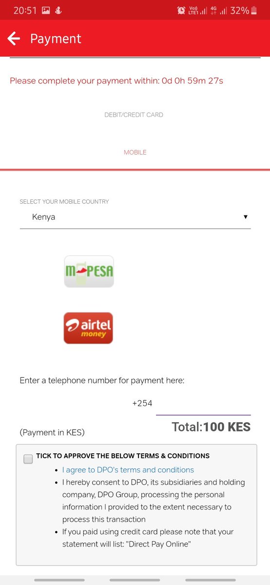 davi_mutia's tweet photo. @AIRTEL_KE You customer care claim there is no option to buy airtime directly from mpesa on Airtel application. This screenshot suggests otherwise. My Mpesa was debited but didn't get Airtime. Who are these guys 'DPO' on your app? https://t.co/iYLj5Jwu1N