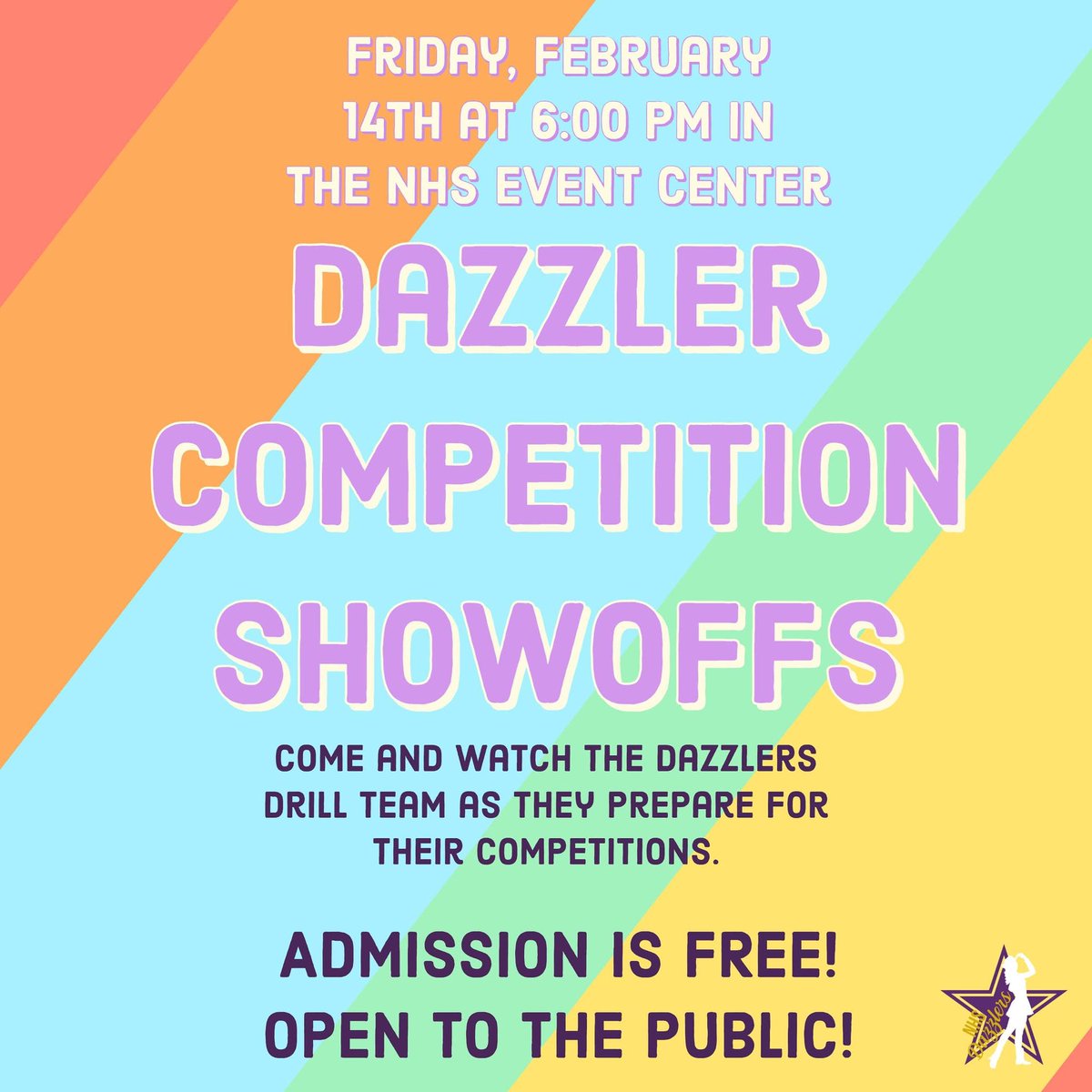 NDazzlers's tweet photo. Get a peek at what the Dazzlers have been working on since last semester. You will see team routines, officer routines, solos, and trios.
Competitions will be on February 15 at Liberty Hill High School and February 29-March 1 at Texas State University!
@NavarroISD https://t.co/sfzajKTiZQ