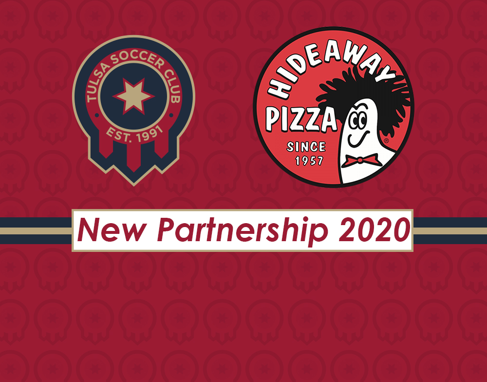 TulsaSC's tweet photo. ⚽️➕🍕=😁
Get your pizza Feb 19th from @hideawaypizza at Tulsa Hills at the #TulsaSC Benefit Night👏🔥
Proceeds will go towards scholarship funding for the TSC Foundation💪 https://t.co/mWTgkXC0nf