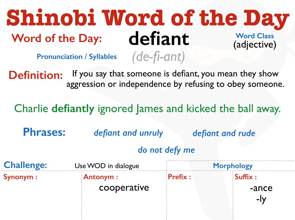 VocabularyNinja's tweet photo. Shinobi Word of the Day https://t.co/RzFkUN7Pw0 https://t.co/eJhavpa0KC