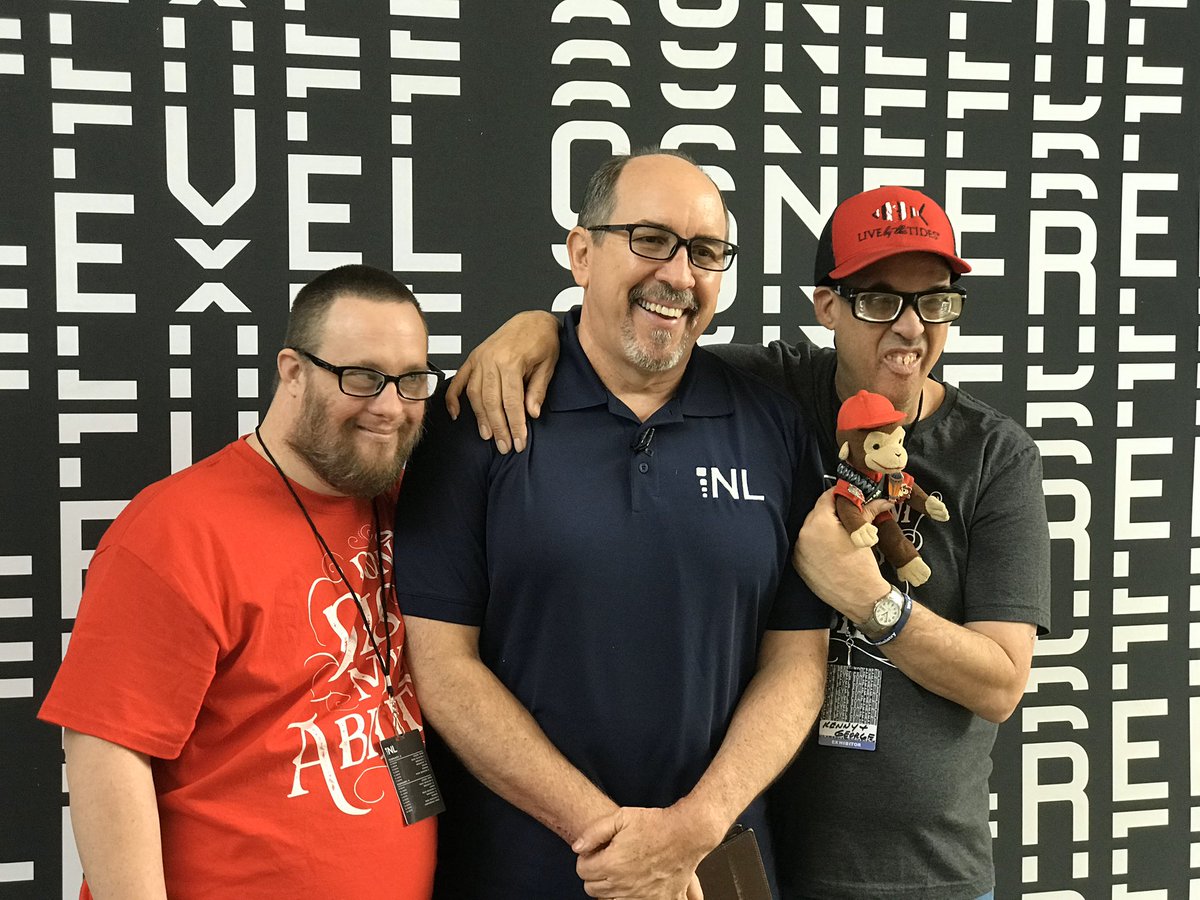 AbilityMinistry's tweet image. Even Cam Huxford had to get a photo with our guest celebrities, Brian and Kenny. 🙌🏻 #NextLevel2020