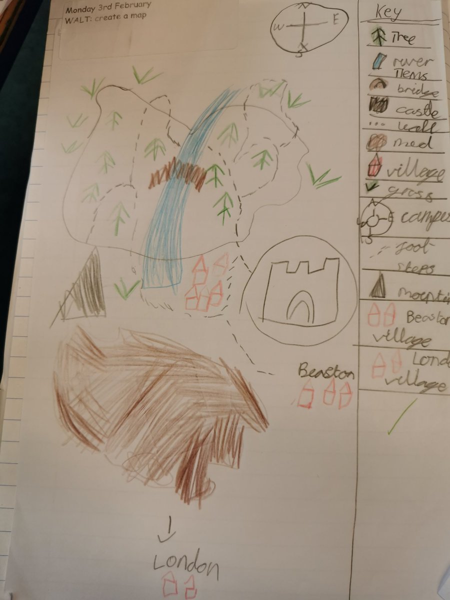 DunkirkPrimary's tweet image. #year2 have been exploring #maps and #geographicalfeatures in their #RobinHood topic. We used modern day examples to create maps of 12th century #Nottingham! Our topic work lets us fully embrace a #richandvariedcurriculum. What amazing work!! Well done Year 2!