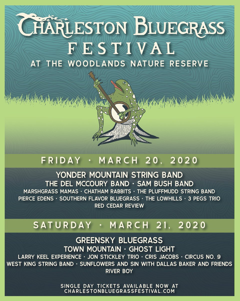 campgreensky's tweet photo. Single day tickets for @CHSBluegrass now available at:

https://t.co/MFYLtz8wS0 https://t.co/sL5wqmeQss
