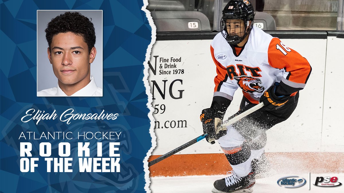 Atlantic_Hockey's tweet photo. Time again for our @pseEventHousing weekly awards! This week's set has a few familiar faces, including a repeat winner at the rookie spot!

🔗https://t.co/u9xk8qC2cE https://t.co/3Ywrhe7jTN