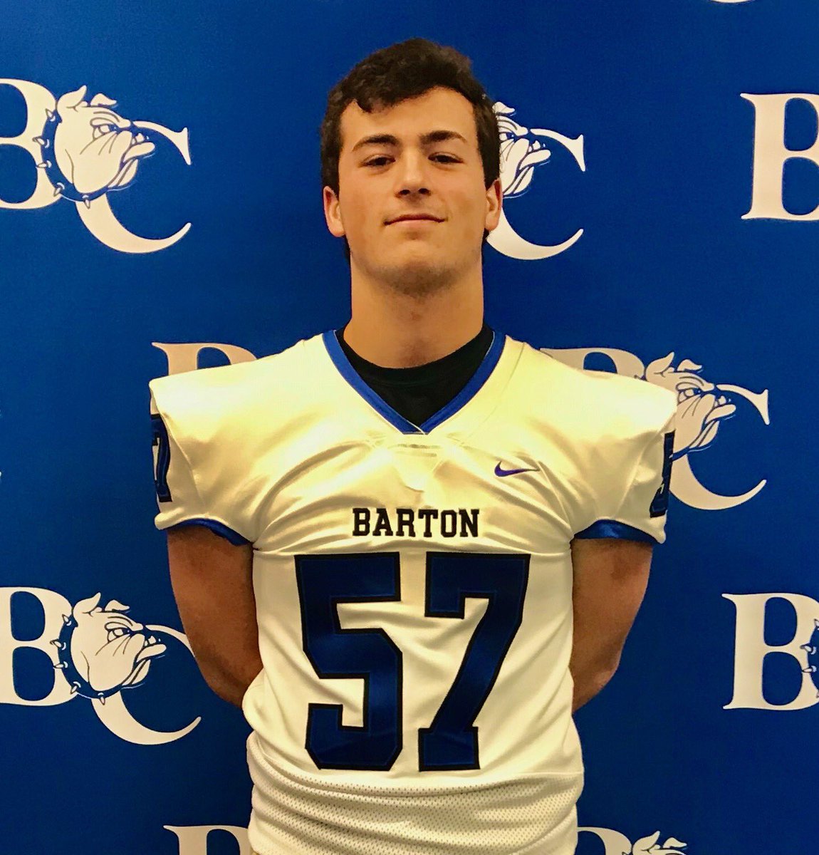 JakeLocklear9's tweet photo. Very Excited to announce that I am committed to Barton College! Thank you to everybody that helped me get to where I am today. Can’t wait to get to work!! @hester_chip @COACHMO54 @CoachBurnetteBC @barton_fb @NHamilton47 @torielllo https://t.co/2dM4WYibd9