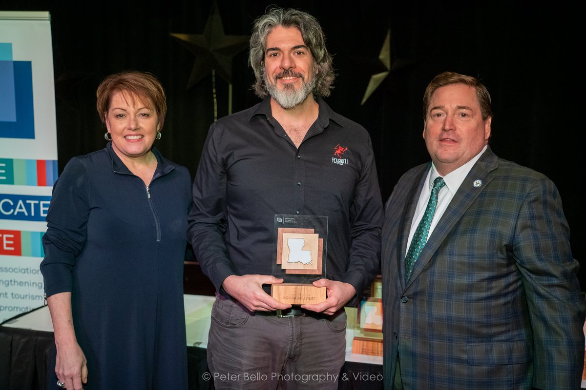 latravelassoc's tweet photo. Congrats to our Festival/Event of the Year #LoueyAward winner, @rougaroufest in Houma! https://t.co/FUHQVLppWz