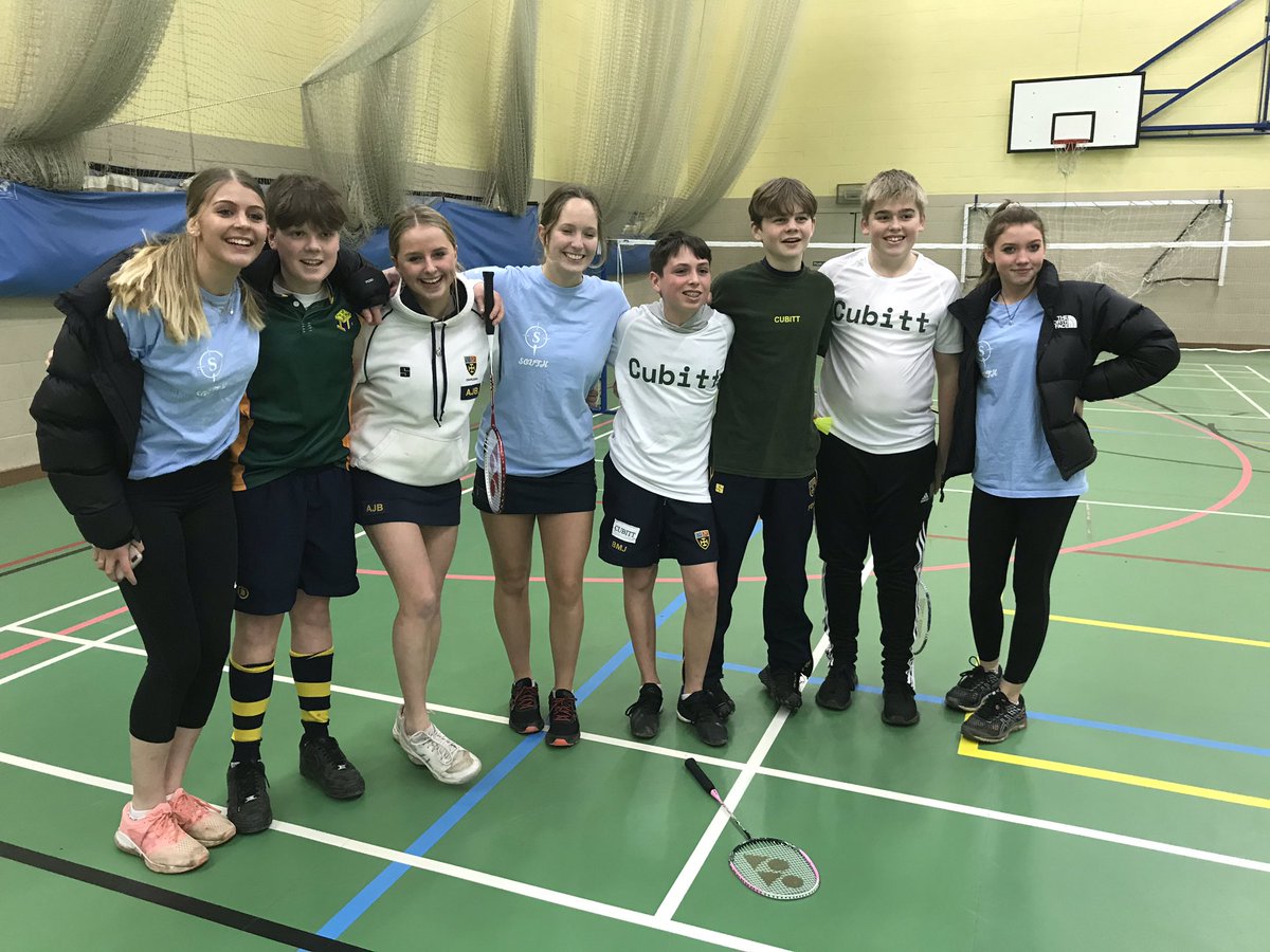 Cranleigh_South's tweet photo. Well done, Southies! 9/12 games won in Junior House Badminton! #nofaults #notbad https://t.co/jVWyAYbMZ0
