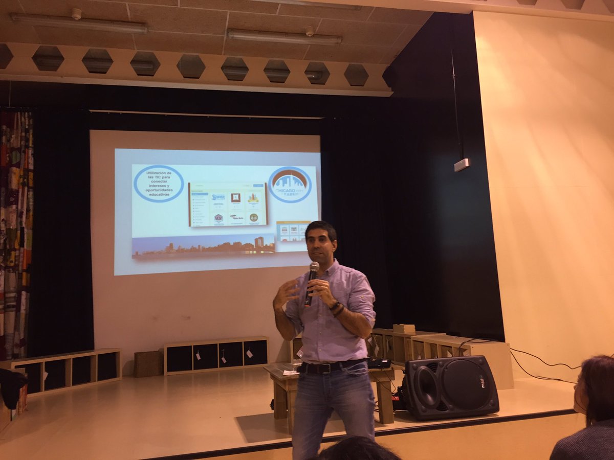 SECerdanyola's tweet photo. 2a Sessió #XIEP 19-20. “La personalització dels aprenentatges” per Moisès Esteban. #escolaSantMartiCerdanyola #escolaSerraparera @educaciovoc https://t.co/7WyRyQ8gTK