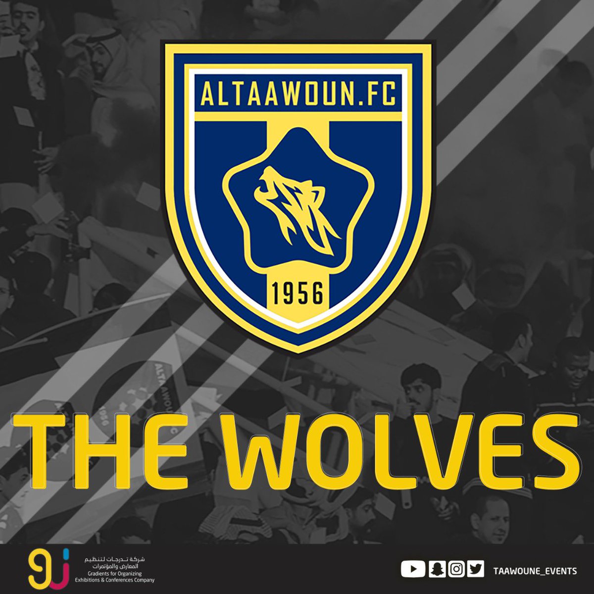 Taawoun_Events's tweet photo. THE WOLVES🔥💙💛🖤
#التعاون_الاتحاد https://t.co/oh5R7qf1xS