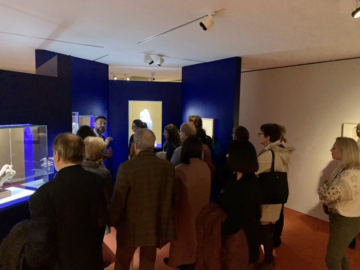 Letimon's tweet photo. Primeras visitas! #opening #exporodin @fundacioncanal https://t.co/iiwUx30cTv