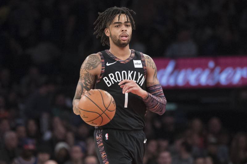 ❄️ on X: D'angelo Russell makes his return to Brooklyn tomorrow ❄️ Last  year DLo helped the Nets with. 🔹 First playoff appearance in 4 years 🔹  First All Star in 5