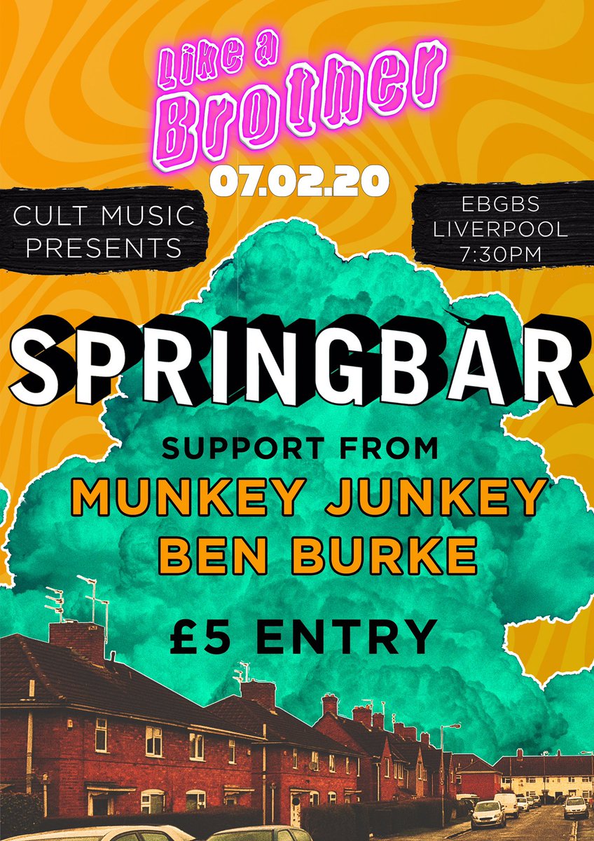 springbarband's tweet photo. Just in case you haven’t heard already, we’re releasing our single on Friday. Come down to EBGBS to celebrate with us 😊🤝

Presave it now on Spotify here:

https://t.co/UDtm0R4bmA https://t.co/Gl52md0PCb
