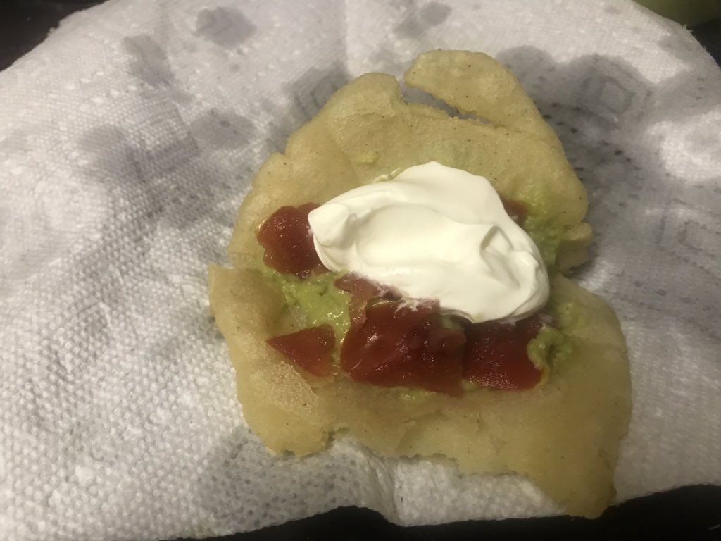 small puffy taco, handmade by Haiku Hare