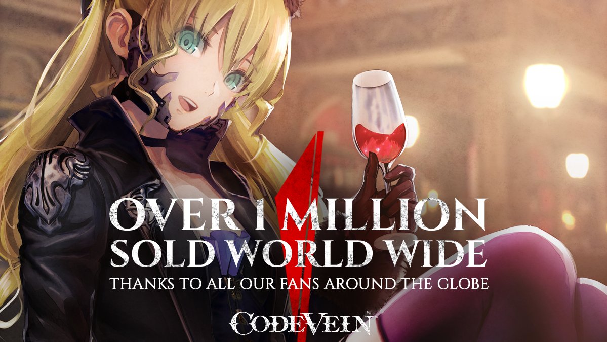 Code Vein on X: Dearest Revenants, we'd like to raise a glass of our  finest blood to you. Thank you for making #CodeVein a success!   / X