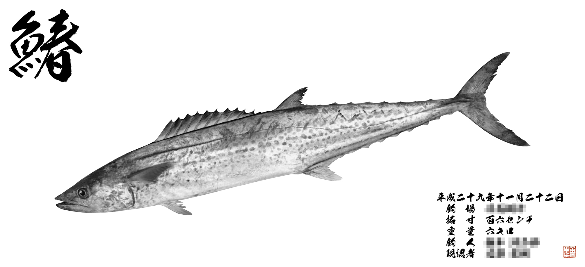デジタル魚拓 魚墨 Twitterren 桜のつぼみが膨らみ始めました 春のお魚と言えば 鰆 名前に春が入る 瀬戸内ではおなじみのお魚です 海や川では暖冬の影響やいかに 春の訪れとともにさわらの漁獲量も例年通り増えてくれることを願っています 魚 デジタル魚拓