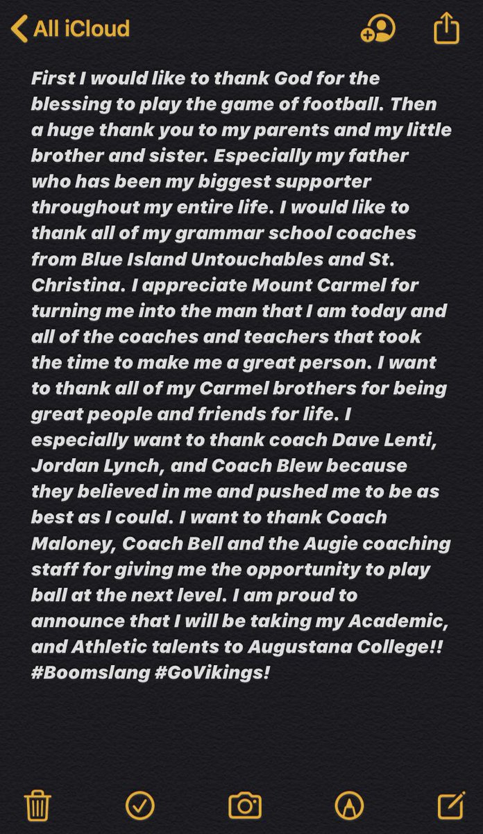 a_aron40's tweet photo. It’s Official‼️ #Committed @AugieILfootball @CaravanFootball https://t.co/4SvvtJGMTZ