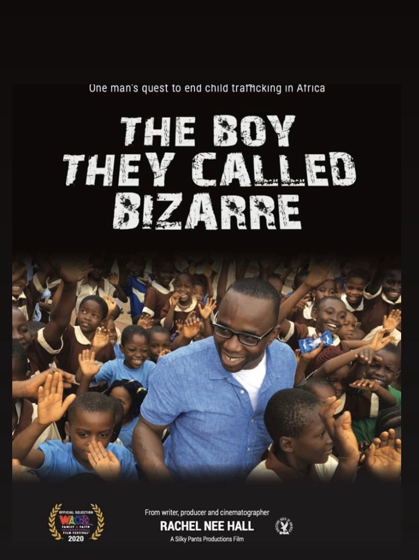 bizaaorg's tweet photo. This week, “A Boy They Called Bizarre” is being featured at the Waco Family and Faith International Film Festival! Okey Anyanwu, the founder of BIZAA, is traveling down to meet the creator of the film, Rachel Nee Hall. This documentary can be seen on https://t.co/2PkNSLmlJc! https://t.co/PcT9M7a4ZU