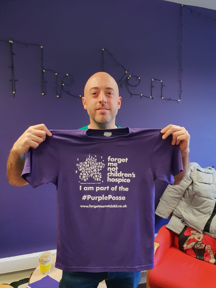 ryangrint's tweet photo. Great to catch up with my good friend Gareth this morning at @ForgetMNotChild who has signed up to tackle the #ForgetMeNotWalk! Get involved too and help us to Paint the Streets Purple this April: https://t.co/qzjHATRroi #purpleposse https://t.co/RWuDCNRPJH