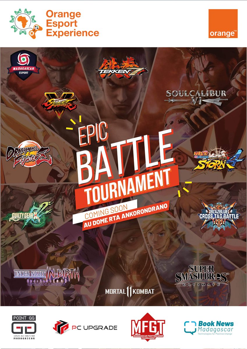 Excelsior_esp's tweet photo. L'ultime crossover du versus fighting approche !
#FGC #MFG #pcupgrade #pointGG #booknews #orange #OrangeEsportExperience #MeSExcelsior #MadaEsport https://t.co/8qZRcjvouA