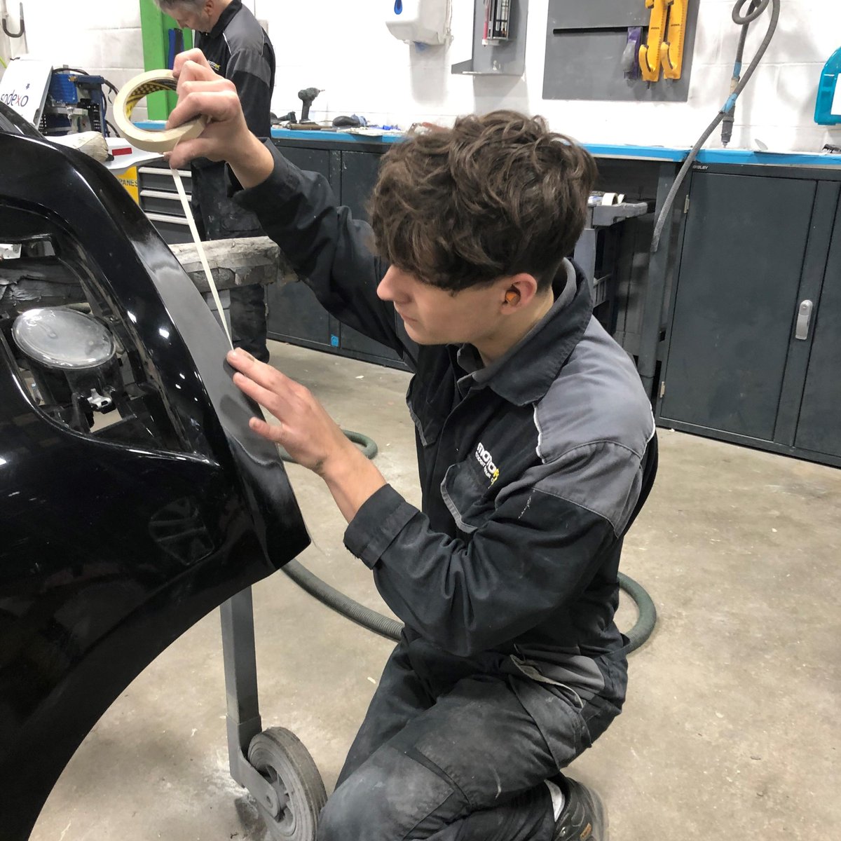 Next up for #NationalApprenticeshipWeek is Panel Apprentice Rian Howarth, who enjoys restoring classic cars in his free time. At 18, he’s completed Level 2 early and joined an advanced year group for Level 3, which he’ll likely complete in only 2 ½ years