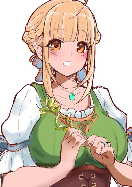 【作業進捗①】人妻娼婦エルフ-アリサちゃん-(ラフ)ファンティア投稿しました! https://t.co/SRzcWcF5bb 