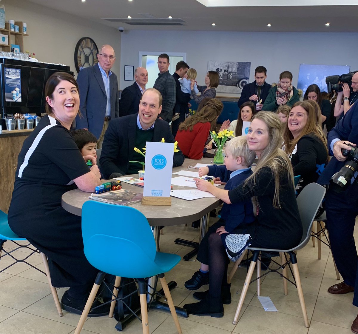 Prince William and Kate visit Joe’s Ice-cream Parlour in Mumbles, South Wales today