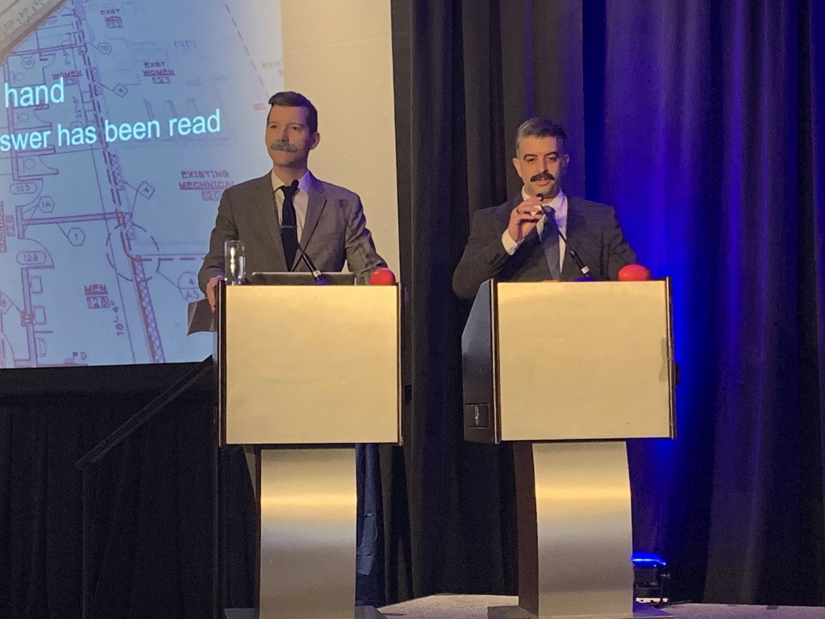 CSHP_SCPH's tweet photo. What is the question? @ardenbarry and @ZackDumontyqr hosting our Jeopardy session for #CSHP_PPC https://t.co/NWBkzvF0Fd