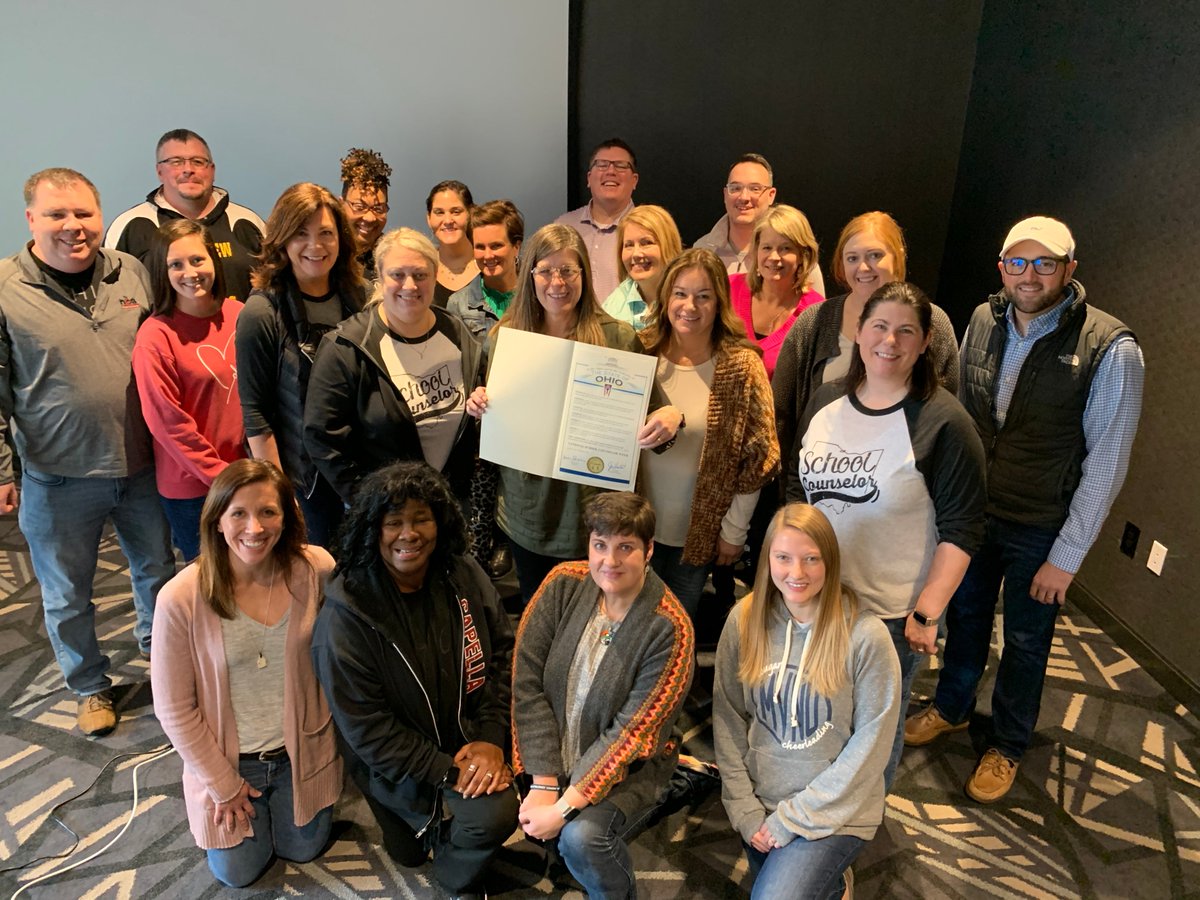 Governor DeWine, along with Lt. Governor Husted, signed a proclamation recognizing National School Counseling Week, February 3-8, 2020. Thank you to the Governor's office for their continued support! <a href="/GovMikeDeWine/">Governor Mike DeWine</a> @LtGovHusted <a href="/ASCAtweets/">ASCA</a> #NSCW2020 #OhioSC