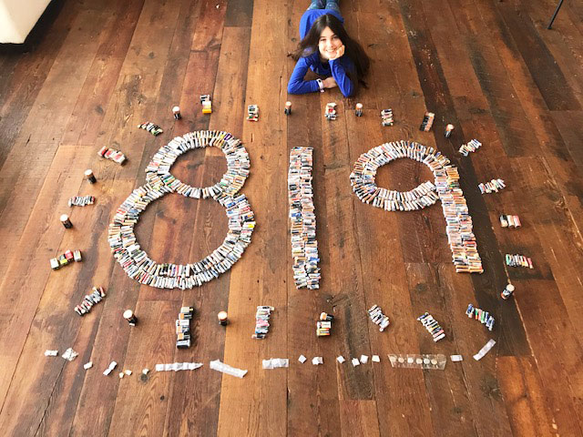 rawmaterialscom's tweet photo. Wow, look at all those batteries! Adeleine @MAofLondon completed all five #OSBRC Student Missions and now she's trying to break the 1000 mark! Keep up the great work! https://t.co/WruYeYI8kh